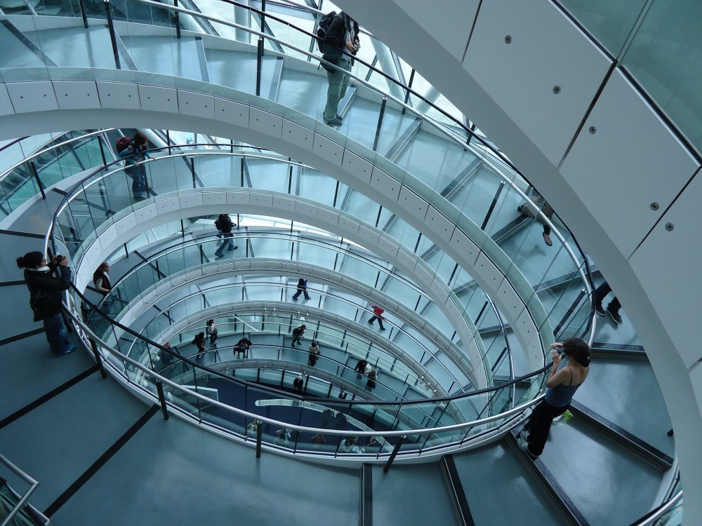 Glass railing