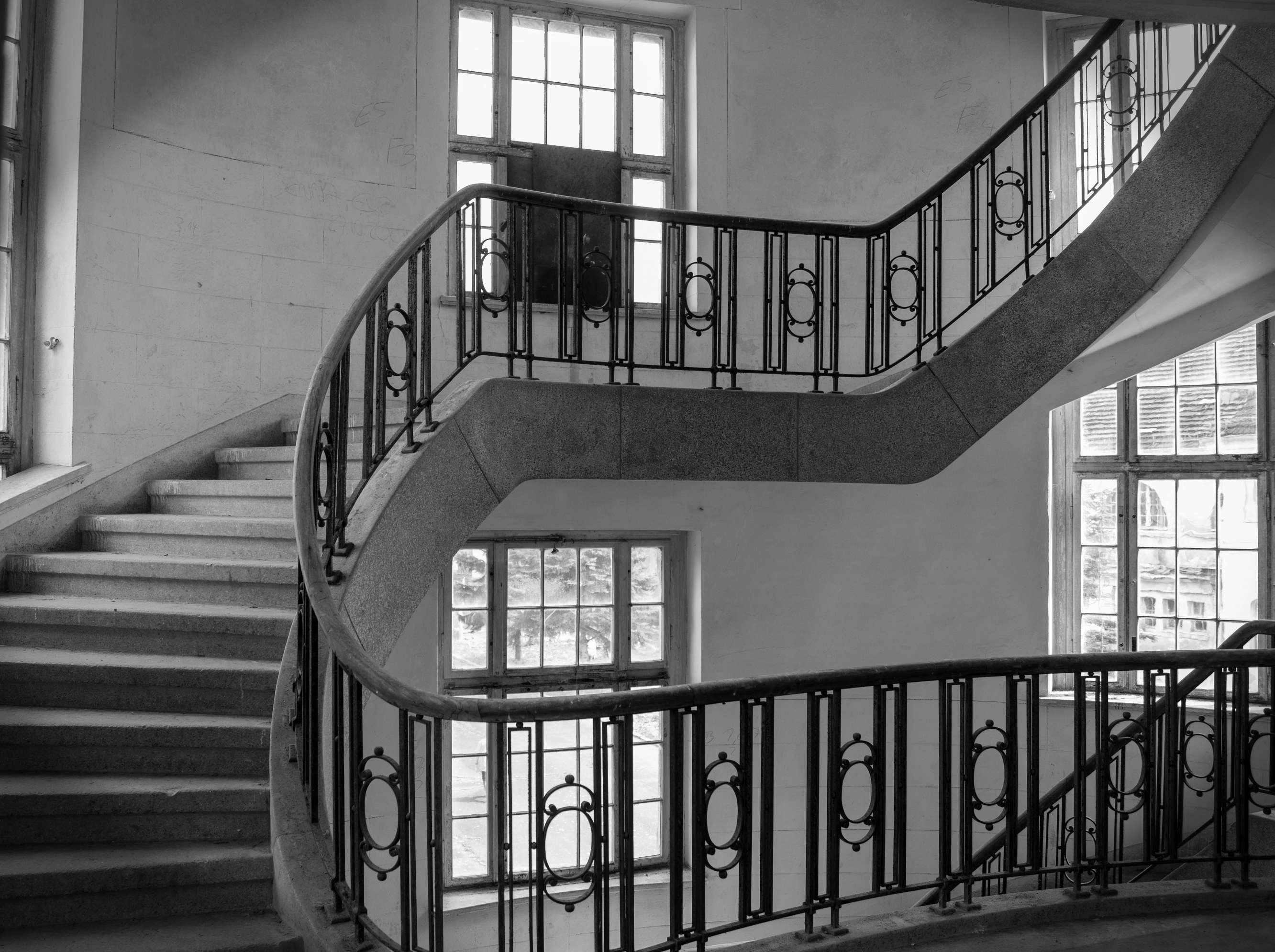 Iron Stair Handrail