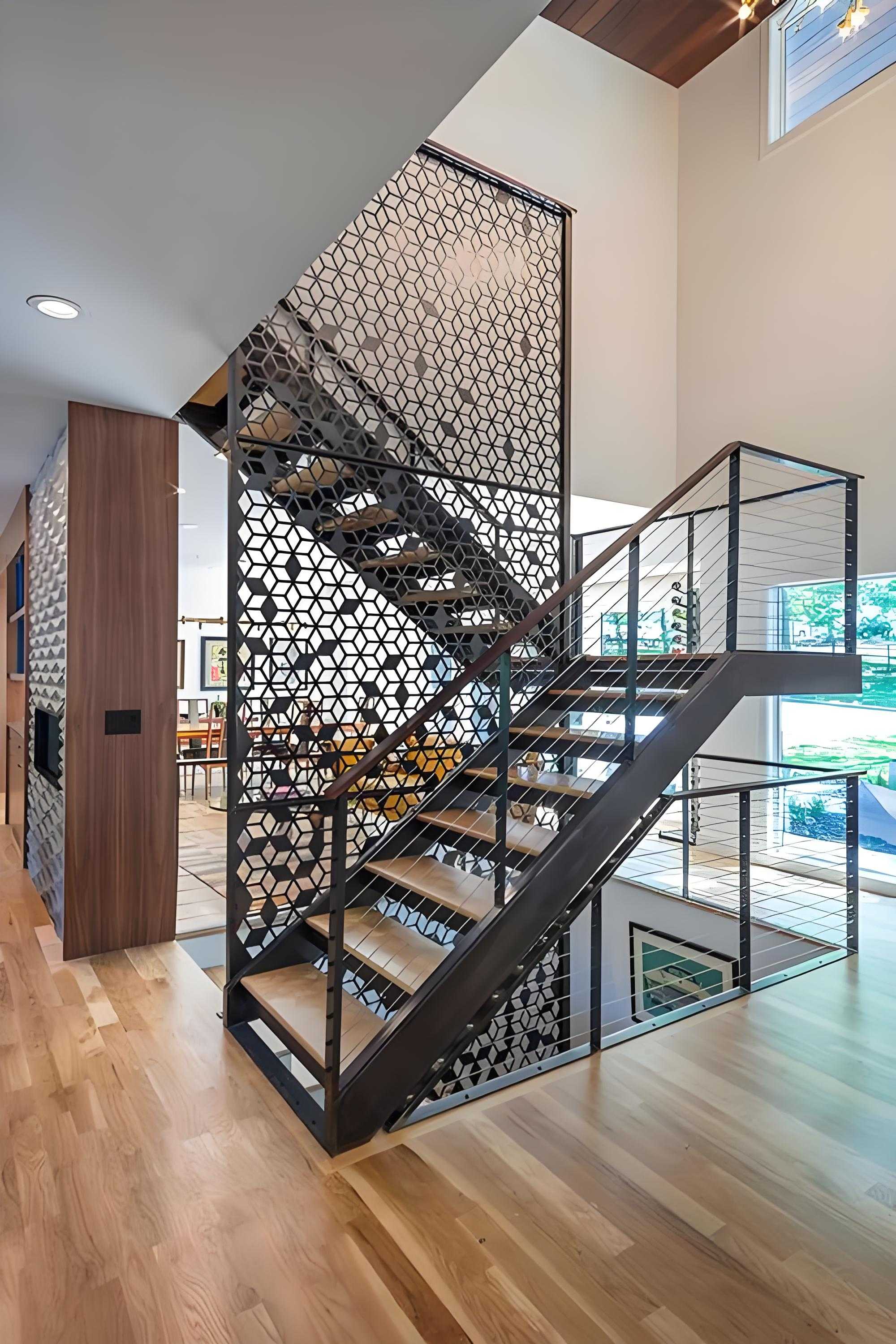 Iron Stair Handrail