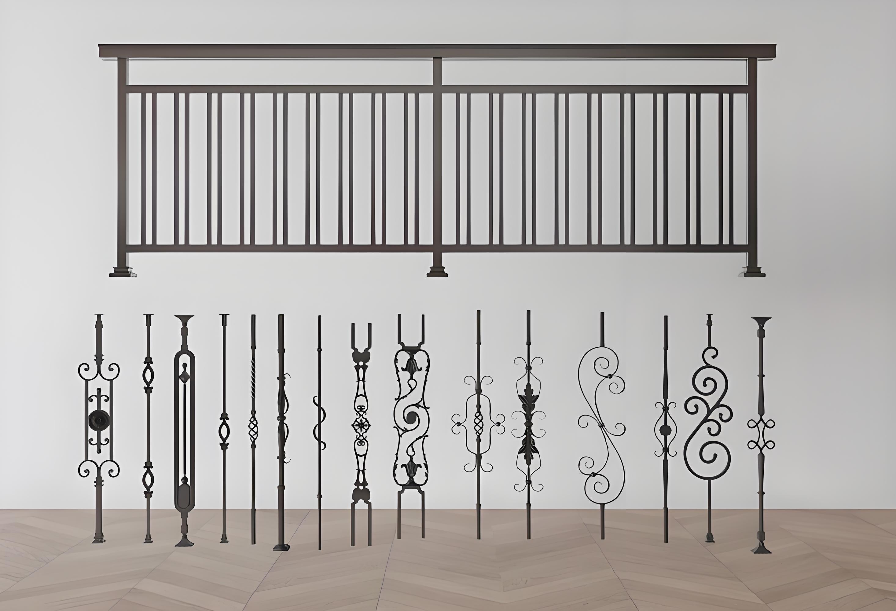 Wrought Iron Guardrail