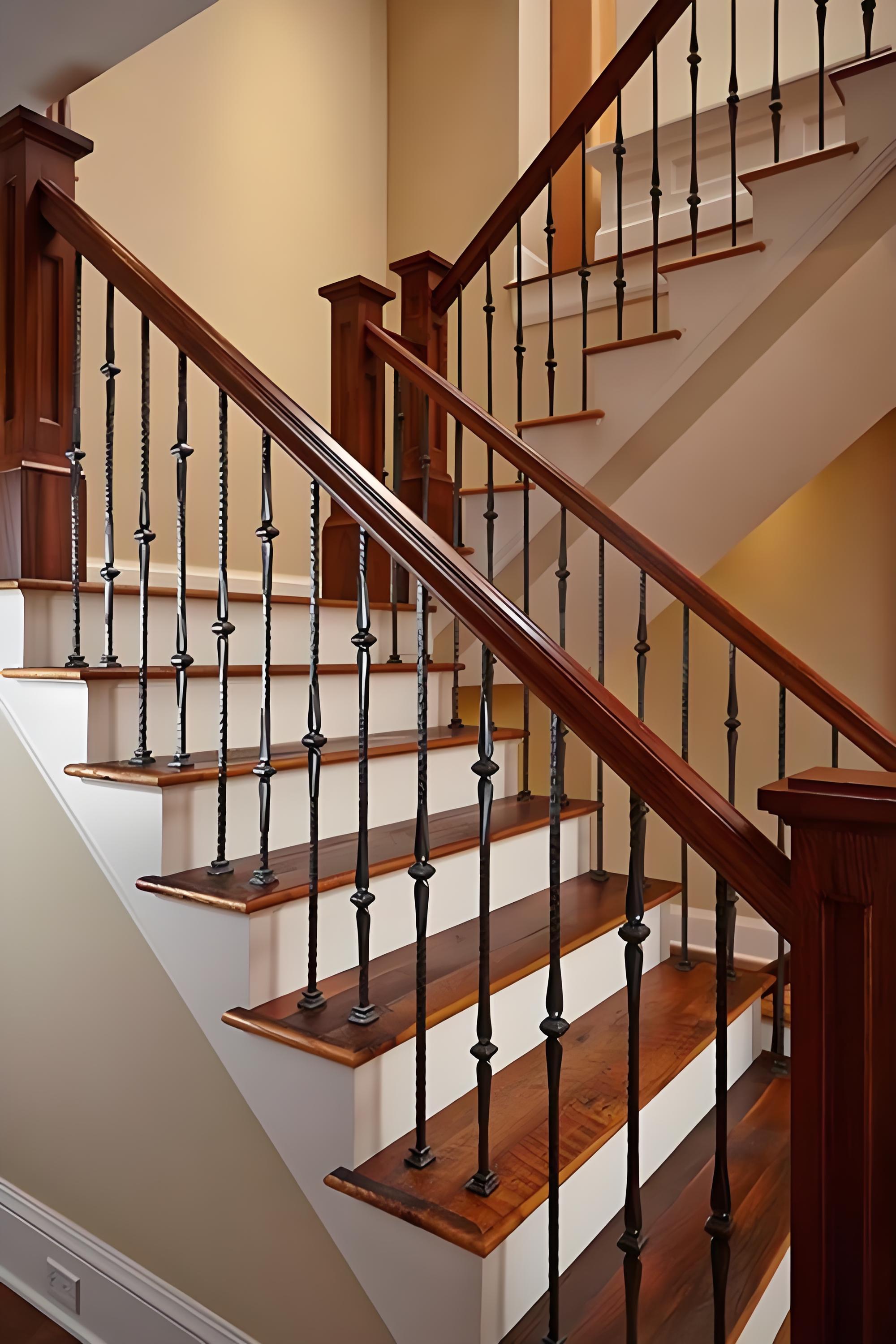 Iron Stair Handrail
