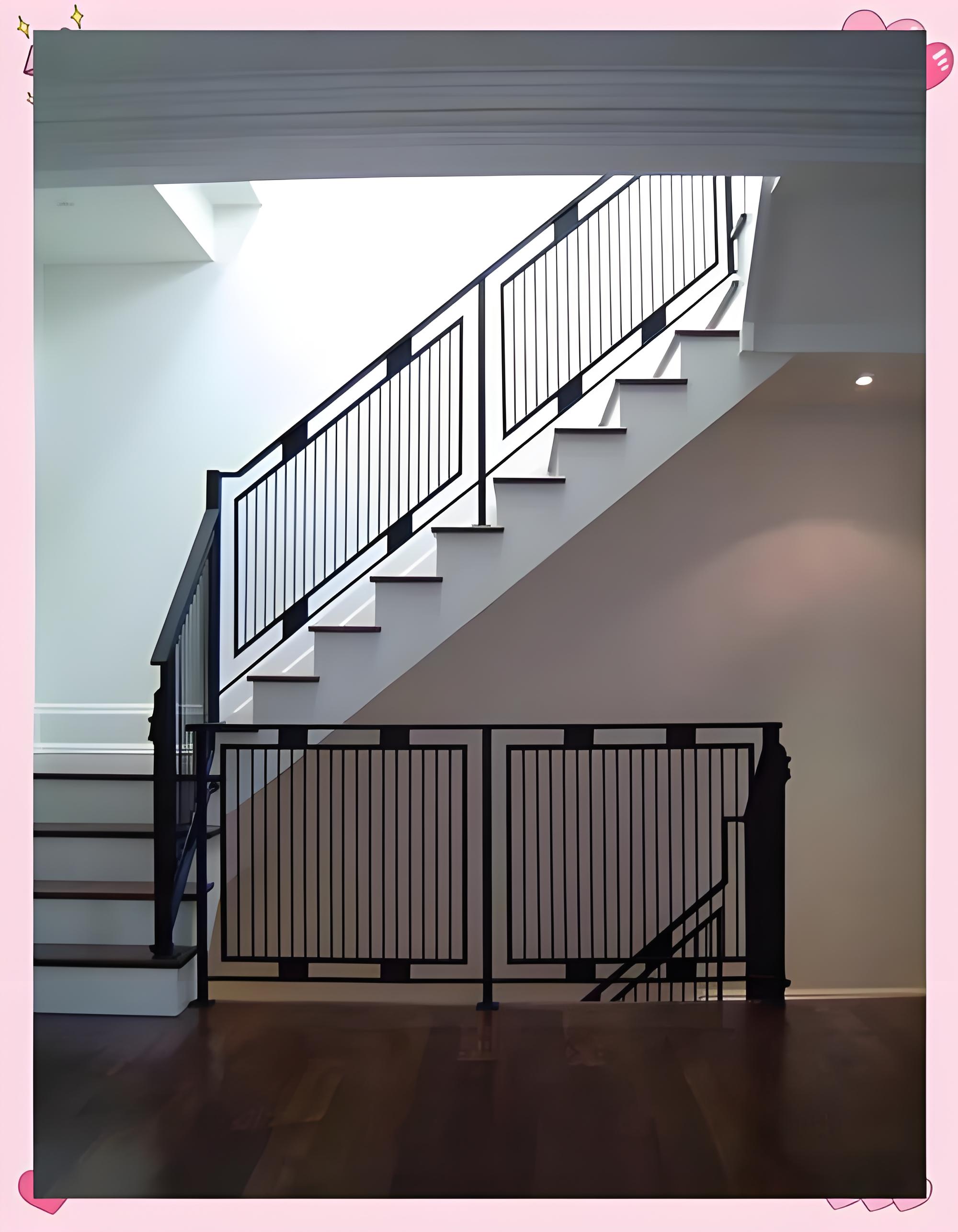 Iron Stair Handrail