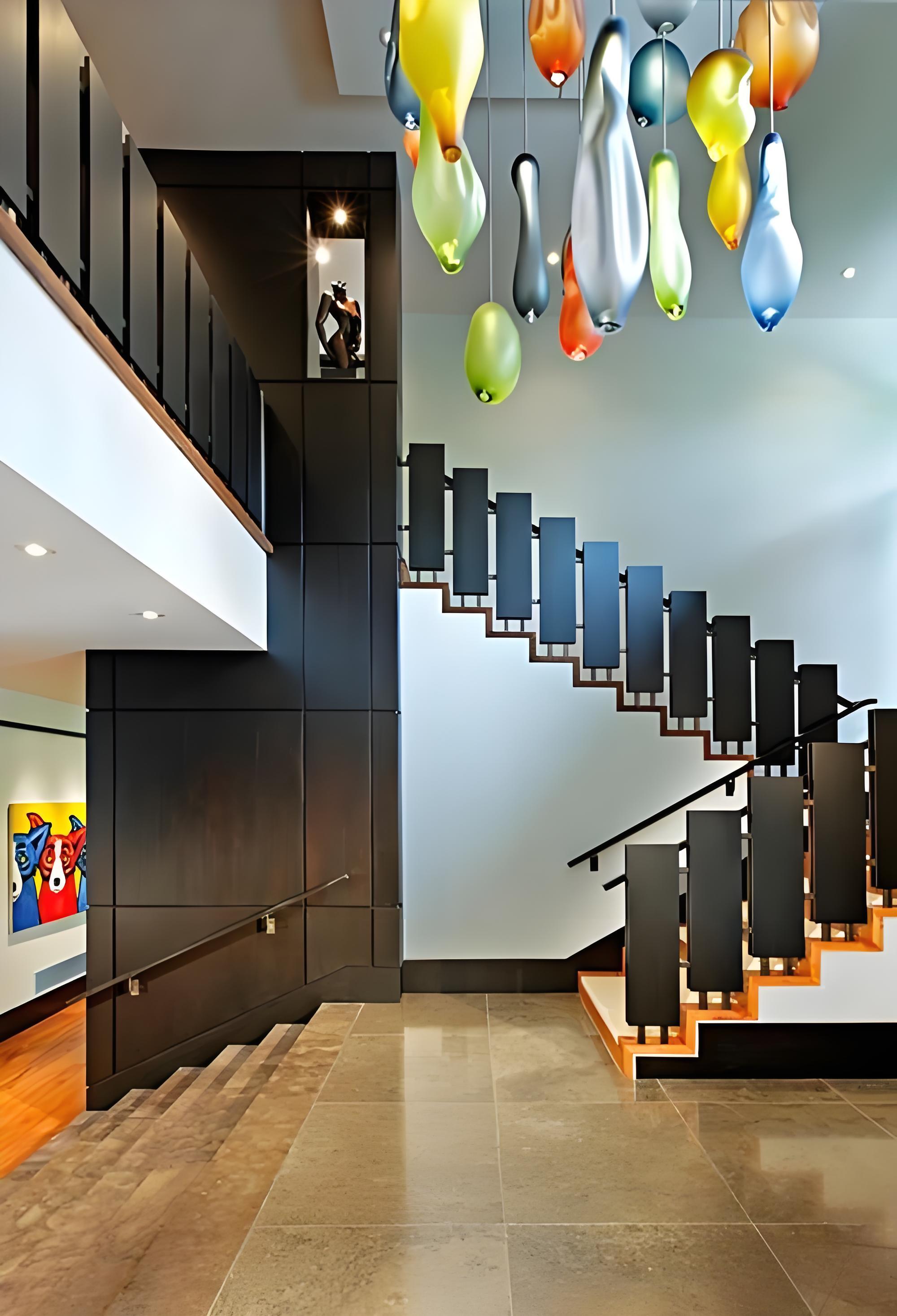 Wooden Balustrade For Apartments Hotel