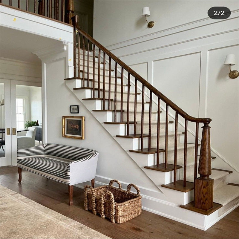 Wooden Stair Railing