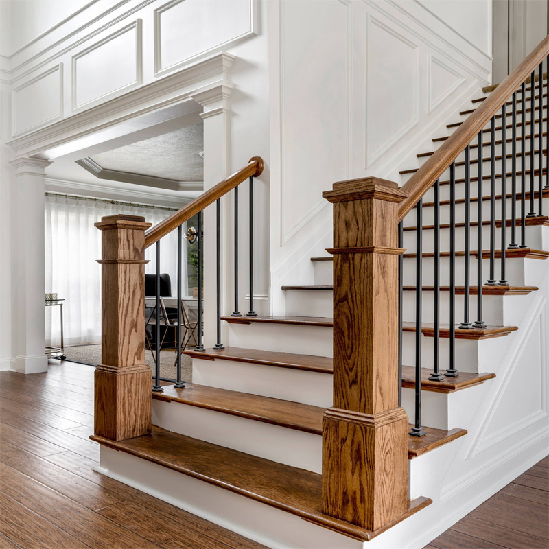 Wooden Stair Railing