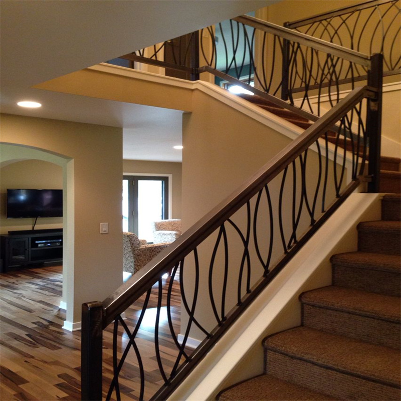 Wooden Stair Railing