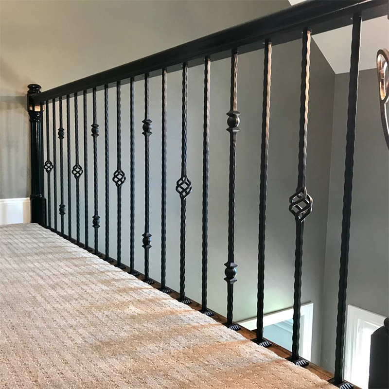 Wooden Handrail Stair Railing