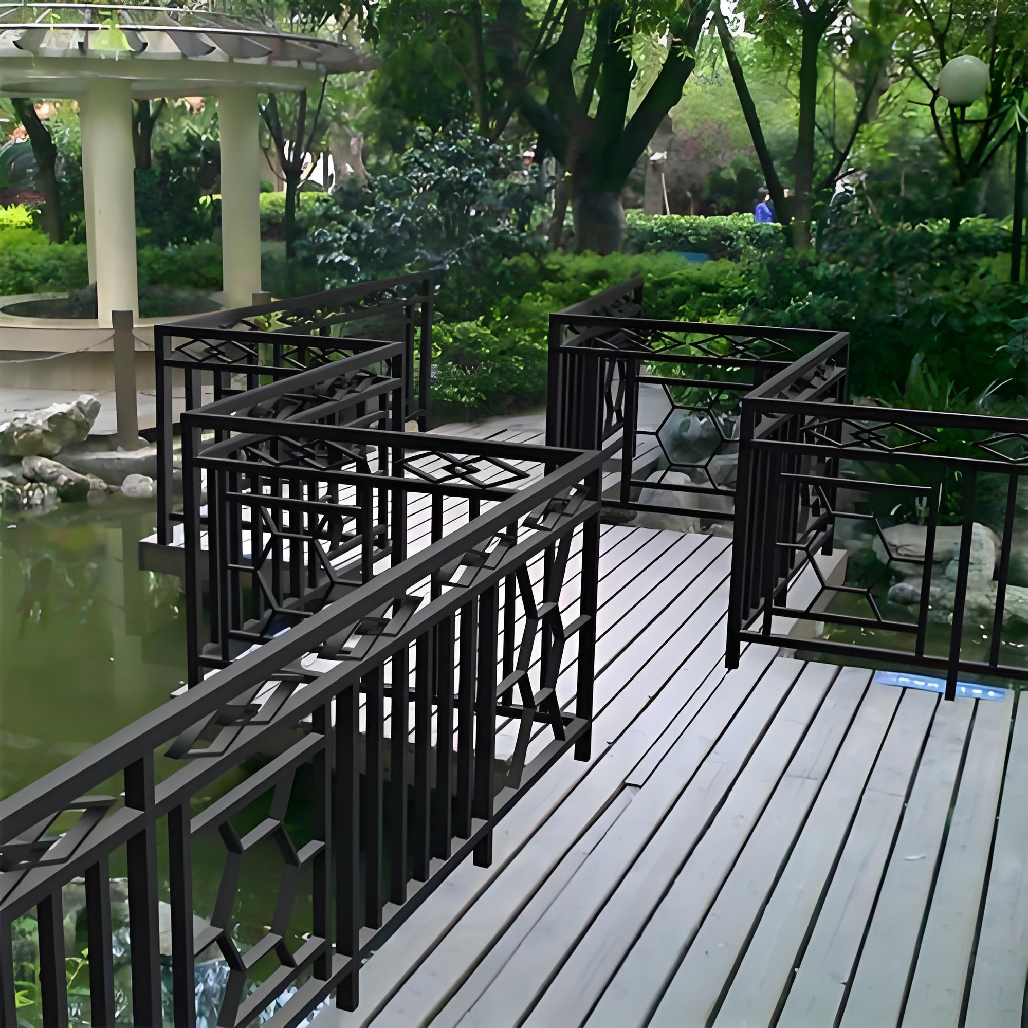 Wrought Iron Guardrail
