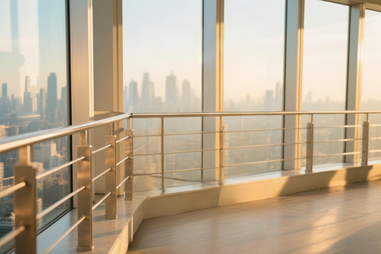 Stainless steel railing